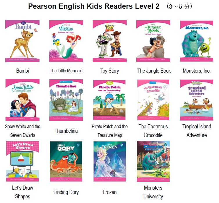 Pearson English Kids Readers Level 2