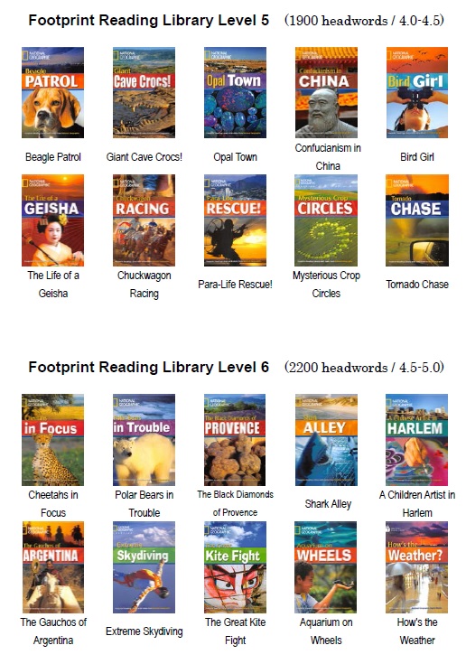Footprint Reading Library Level 5-6